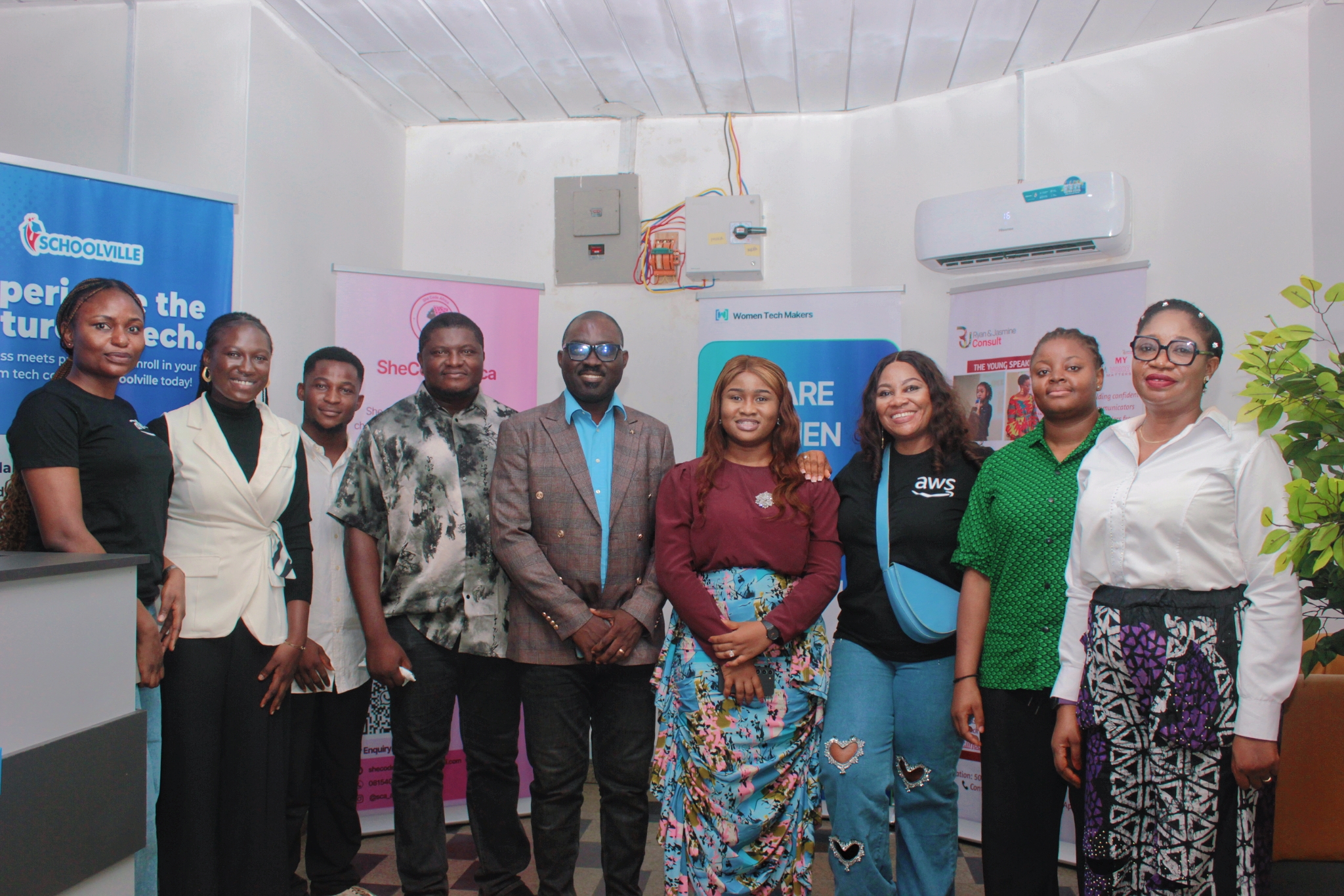 AWS Women User Group Abuja Team